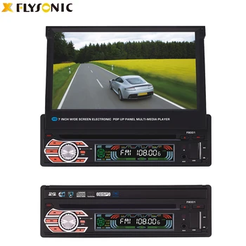 Flysonic Universal 1 Din 7 Inch Radio Stereo Equalizer Car Audio