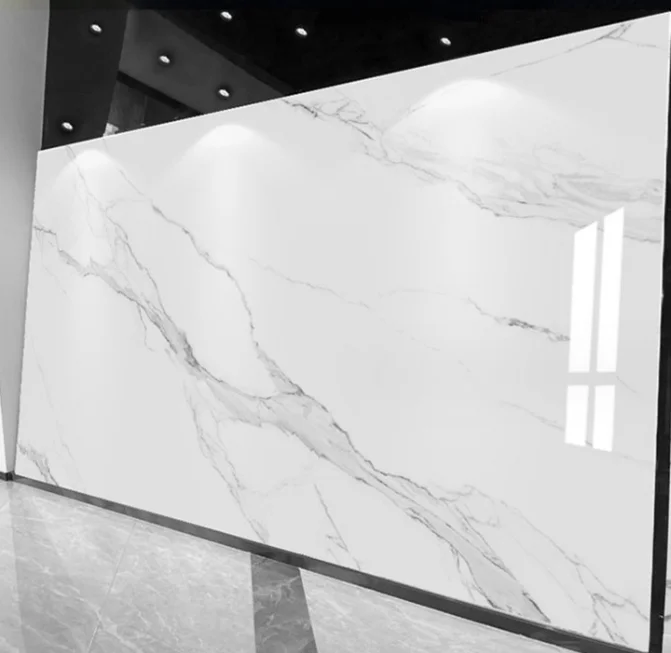 Modern PVC Marble Wall Panel 2mm 3mm Alternatives UV PVC Board Waterproof Interior PVC Marble Sheet 3mm supplier