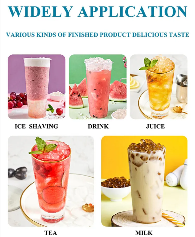 Automatic Small Bubble Tea Equipment Single and Four Head Popping Boba Making Machine Mini Boba Molding Machine