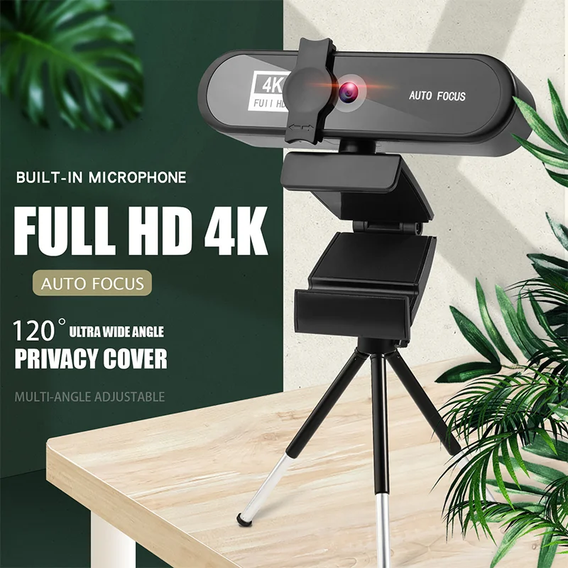 1K/2K/4KUSB WebカメラフルHD1080P Webカメラ (マイク付き) USB