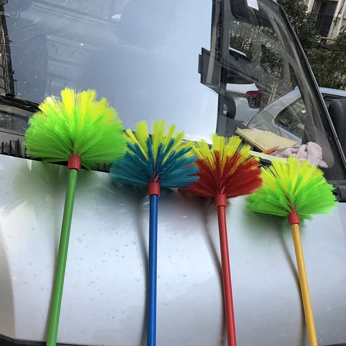 Hq9711 India Market With 1.4m Long Iron Handle Plastic Ceiling Brush