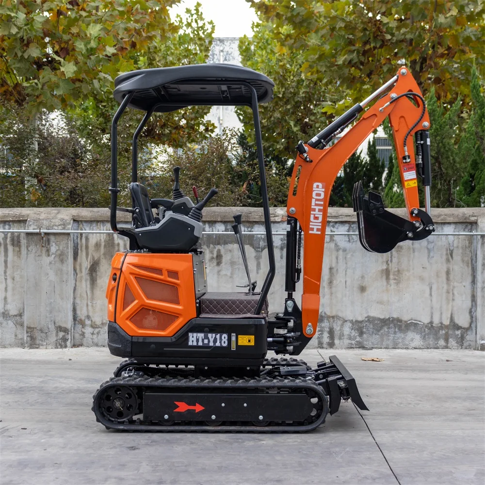 HIGHTOP 2тон Популарни кућни мали экскаватор може се заменити различитим приборцима