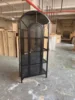 Libreria in legno massello (vetro laterale)