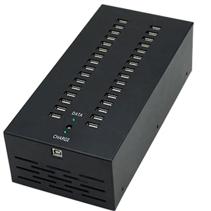 32 Port Industrial USB 2.0 Hub-Aluminum Alloy in Stock