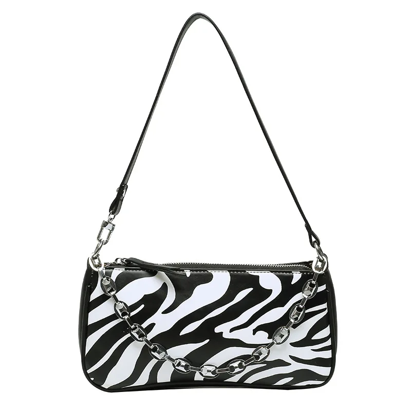zebra shoulder bag