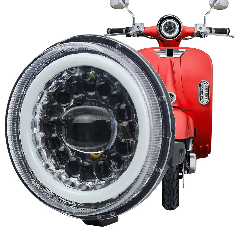 Lampu Depan Faro Led Vespa Pk Inch Headlight For Vespa Scooter