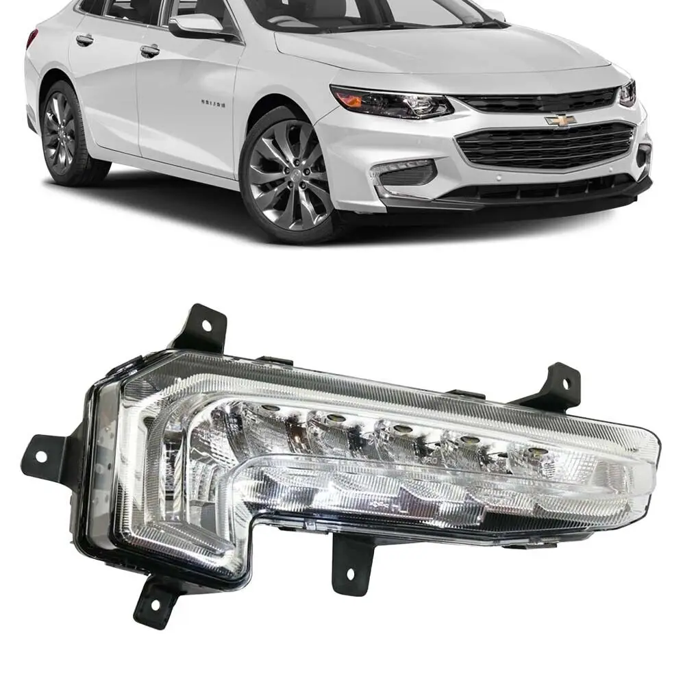 FOR 2016-2018 Chevrolet Malibu XL Bumper DRL LED Lamp Daytime Running Light Fog Lamp Fog Lights US