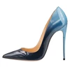 black blue heels