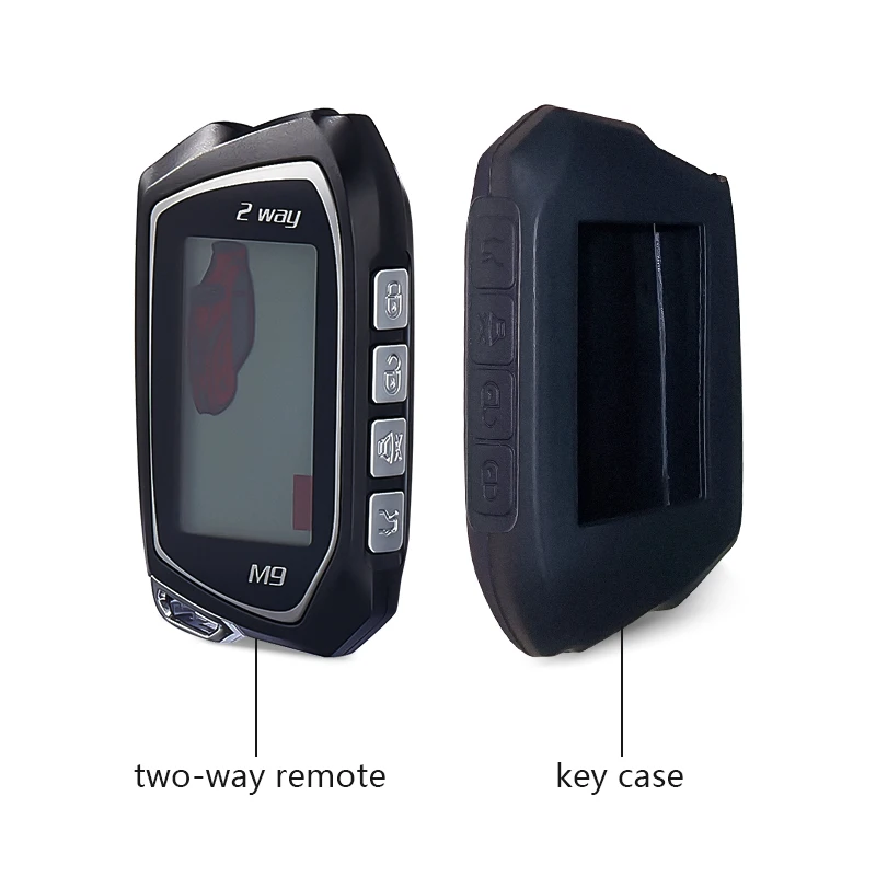SPY Auto 2 Way Lcd Remote Start Control Security Car Alarm Long Range Jammer Jammer Smart 24v Universal Alarm Car System
