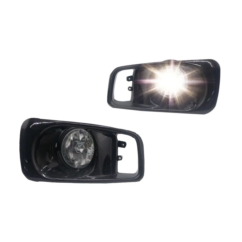 Yellow Fog Light Lamp Halogen Fit 99-00 for HONDA CIVIC 2/3/4 Dr EK EM JDM Kit EX DX LX SI SiR HB HX
