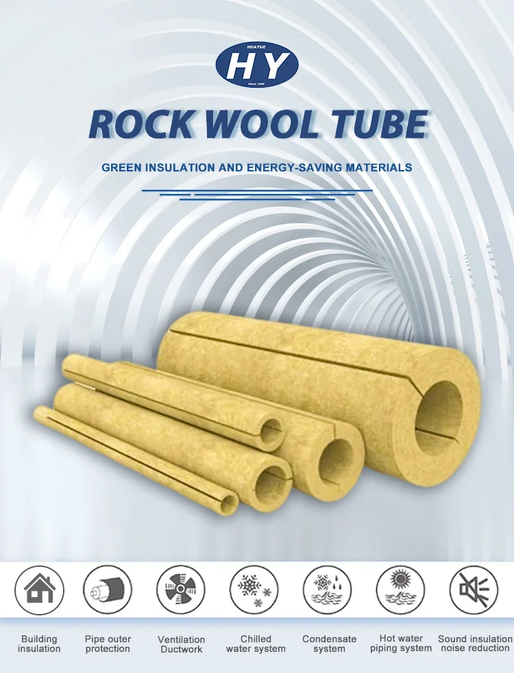 Kg M High Density Rock Mineral Wool Insulation Pipe Heat Insulation Materials Buy Rock Wool