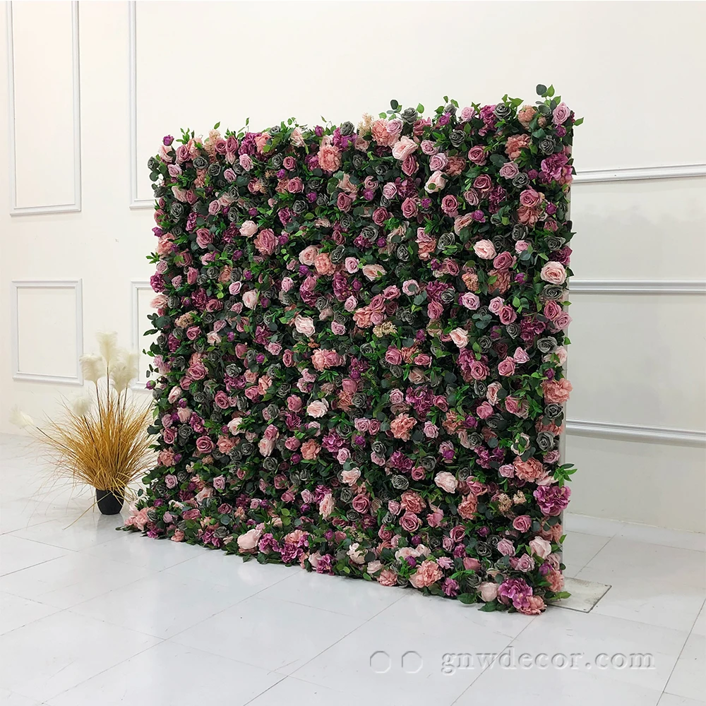 Customize Artificial Flower Wall Backdrop Wedding Decoration Flower
