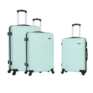 2023 NEWEST MODEL FACTORY CUSTOMIZATION ABS HARD SHELL LUGGAGE EXCLUSIVE DESIGN HOT 3PCS TRAVEL SUITCASE