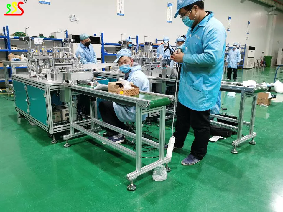 Fully Automatic Disposable Face Mask Making Machine
