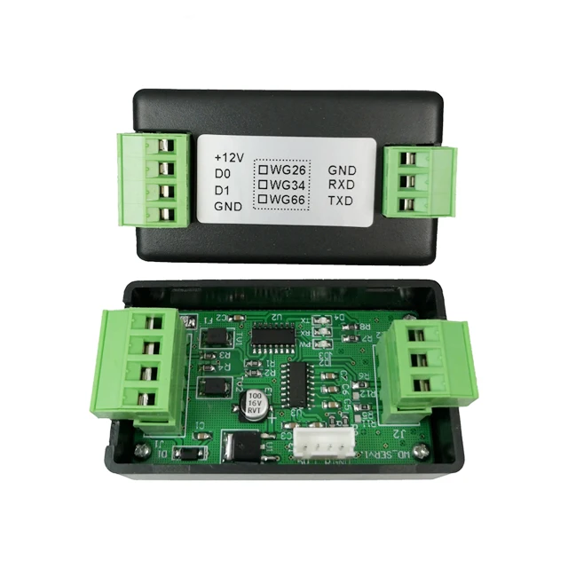 Rs232/usb Barcode Scanner Reader To Wiegand Access Control Board