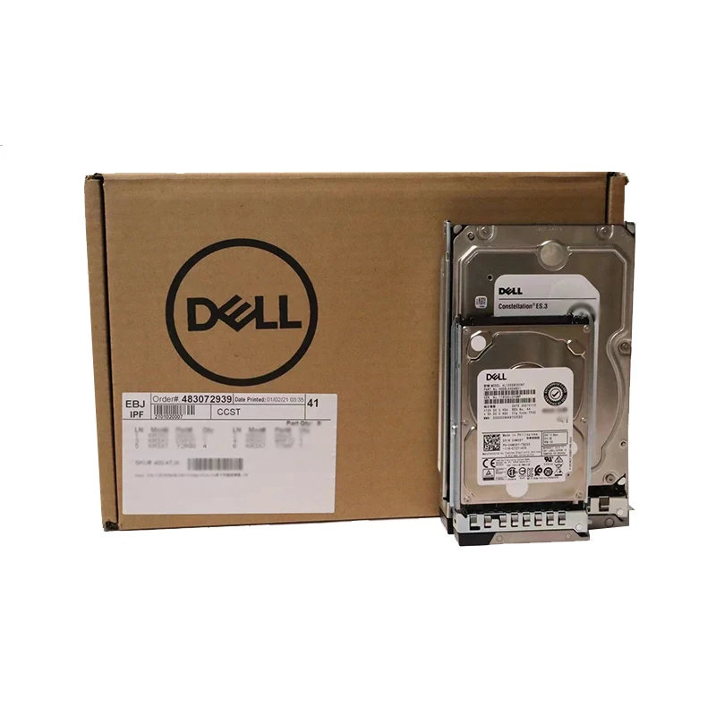 Dell 1.8tb 10k Rpm Sas 12gbps 2.5in Drive Enterprise Class Hard Drives For Poweredge Servers And