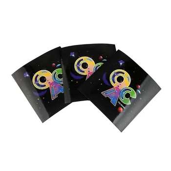 Private Custom Digital Printing Labels Cool Brand Logo Glossy Lamination Self-adhesive Paper Stickers for Advertising