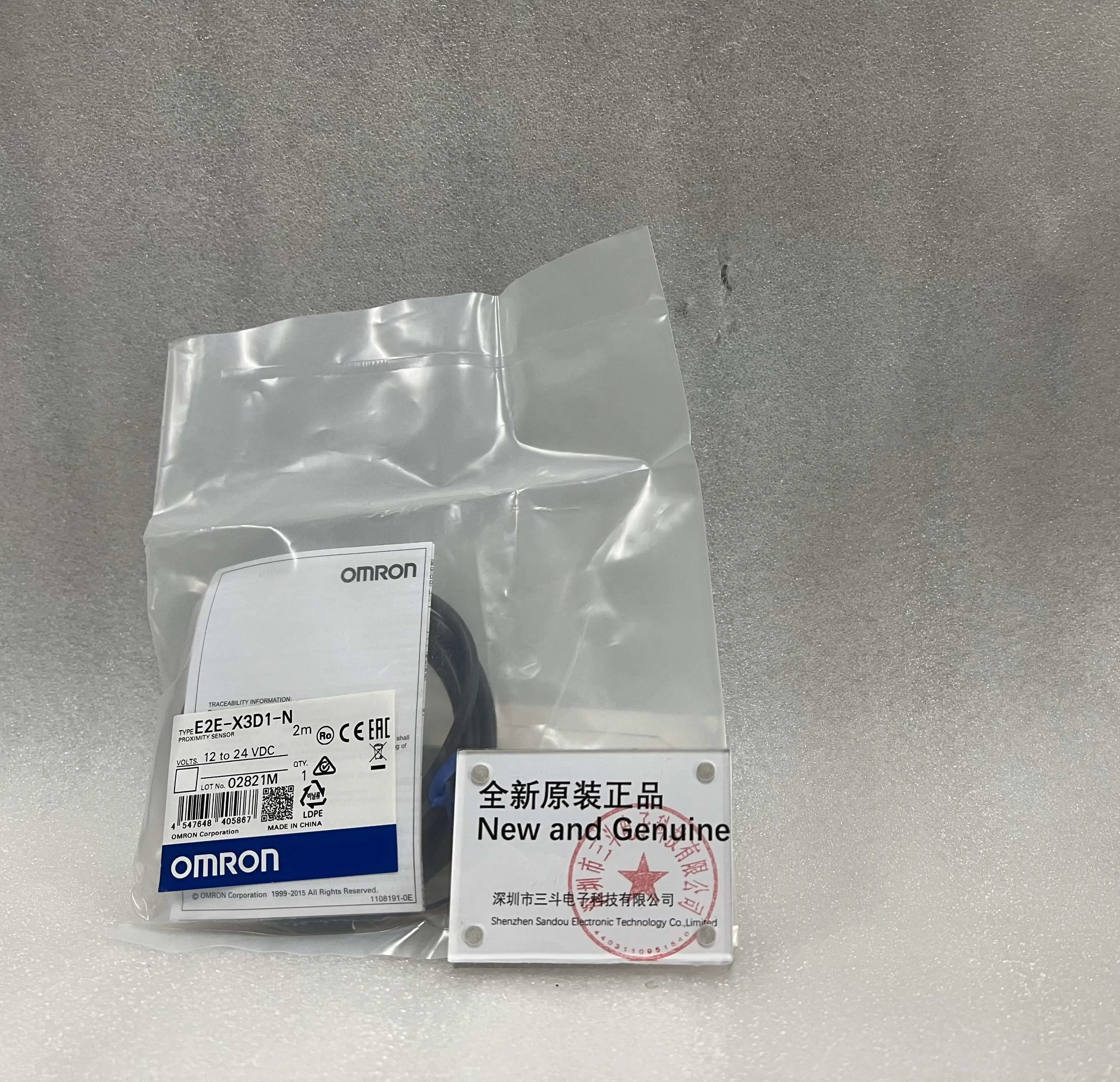 OMRON Proximity Sensor E2E-X3D1-N OMRON Proximity Sensor E2E-X3D1-N