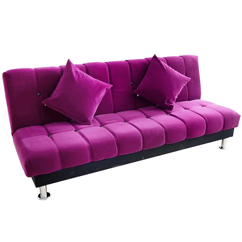 Luxury Living Room Velvet Fabric Sofa Beds Folding Tufted Sofa Couch