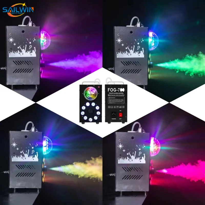 Sailwin FOG-700 700W LEDフォグマシン 煙発生器 リモコン付き DJ Sailwin FOG-700 700W LEDフォグマシン 煙発生器 リモコン付き DJ