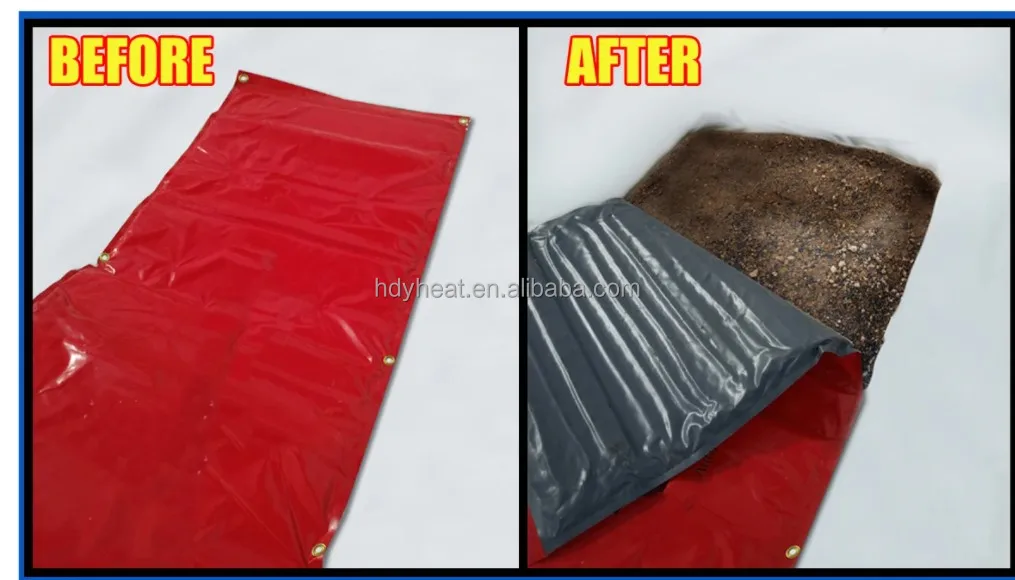 Professional Winter Electric Ground Thawing Heated Blankets Ice Melt