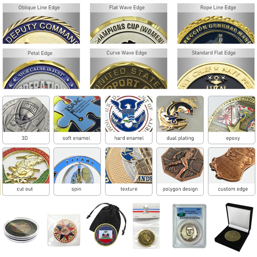 Die Casting Coins 3D 4D Blank Enamel Euro Coin Metal Custom Aluminum Bronze  Old Coin Prices