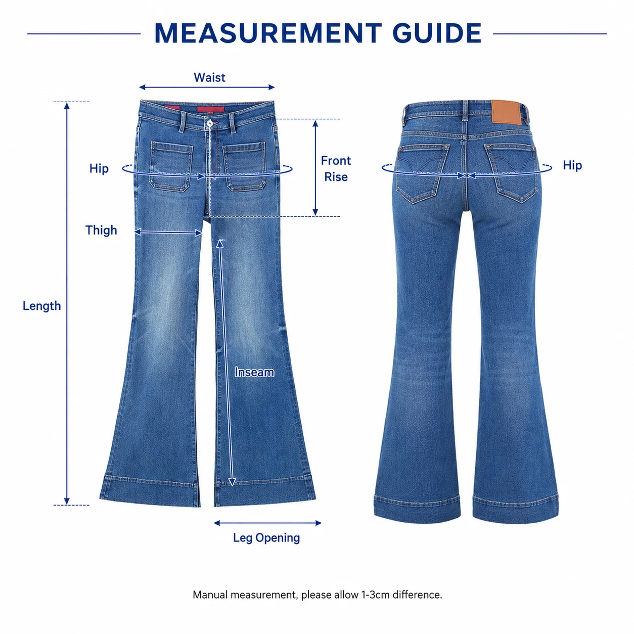 Size measurements