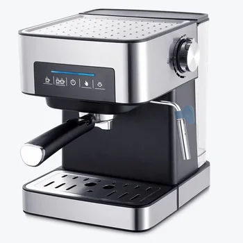 Italian Home Use Touch Screen Semi-Automatic Espresso And Cappuccino Coffee Machine With Milk Frother