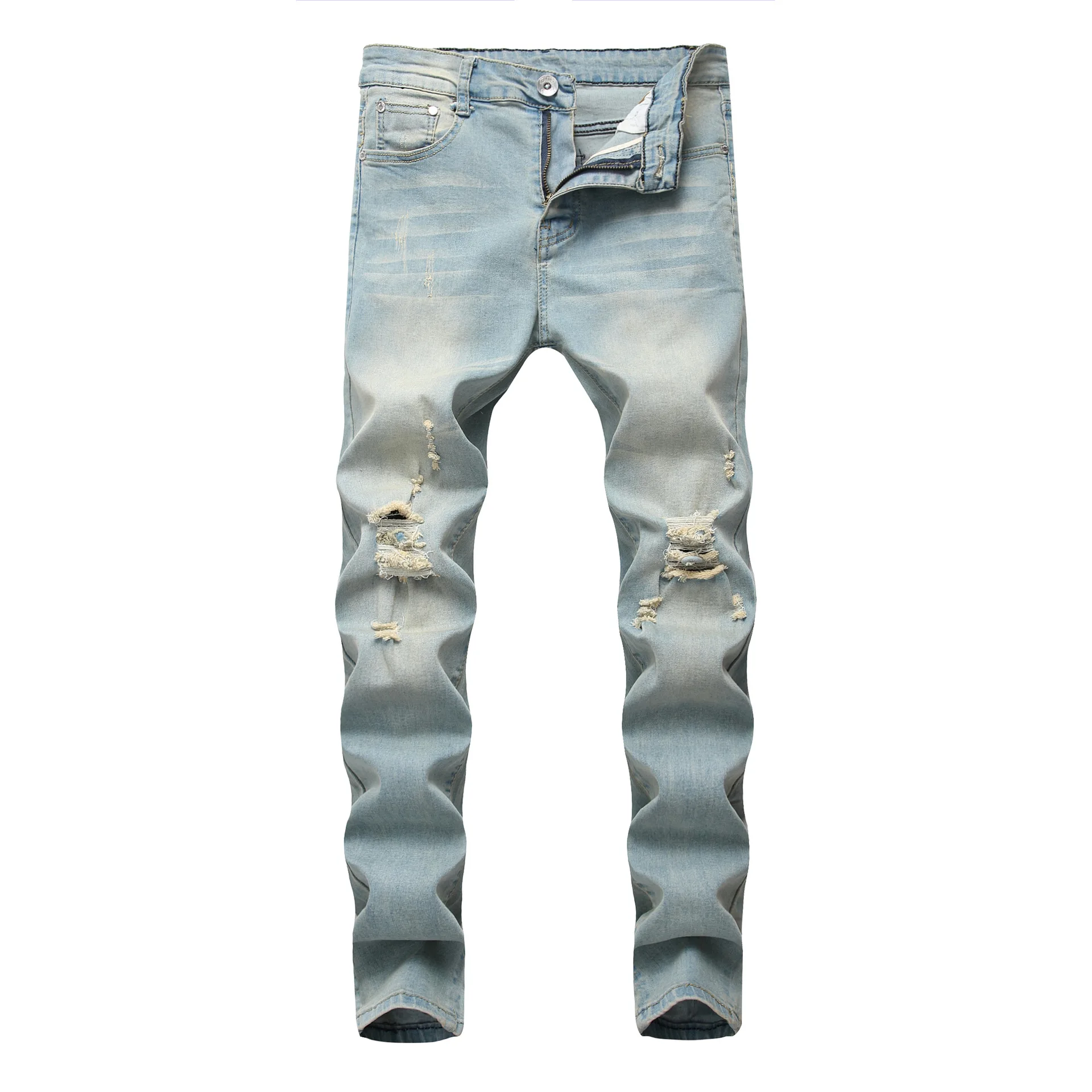 Qc-116 Big Elastic Strength Ripped Zip Fly High Waist Denim Pants Skinny  Jeans For Men Stylish - Buy Jeans For Men Stylish,Men Jeans Skinny,Men Denim  Jeans Product on Alibaba.com