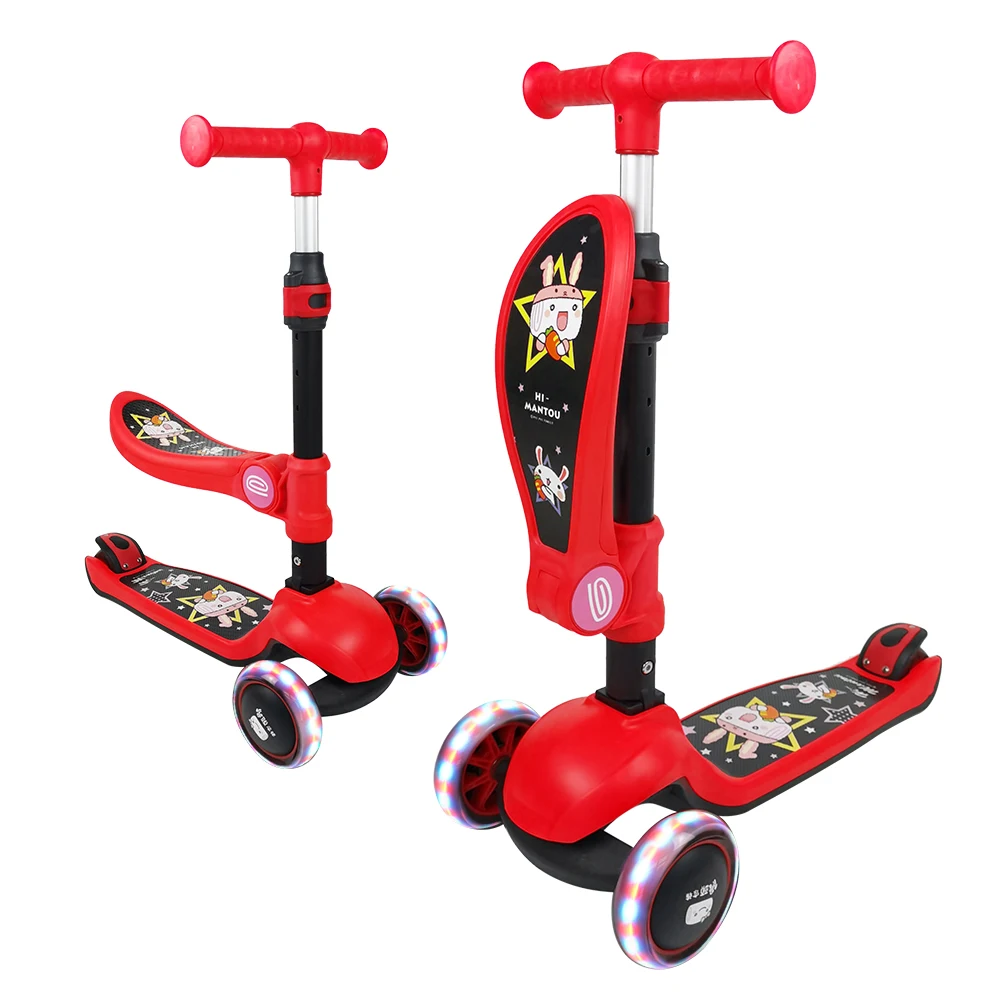Chine Infantile Route Scooter Trois 3 Roues Enfants Pied Trottinette Bebe Pour Enfants Filles Avec Lumiere Led Siege Buy Kick Scooter Tete Stunt Kick Scooter Scooter Avec Siege Product On Alibaba Com