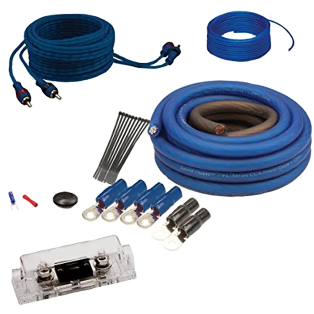 OFC Installation  Wiring Kit 4GA Amplifier Wiring Kit Car AMP Wiring Kits Car Audio Accessories