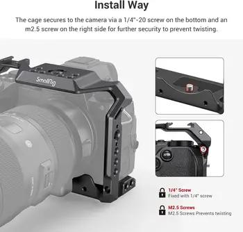 SmallRig S5 S5D Cage Kit for LUMIX S5 S5D Camera 2983, for Microphone and Light detail image