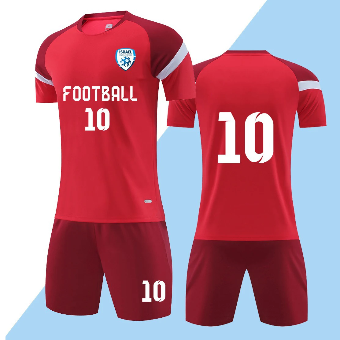 Custom Logo Soccer Jersey Football Set Top Style Polyester Sportswear