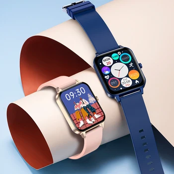 New Design MX7 1.69 Full Screen Reloj Inteligente Ip67 Waterproof Battery Smart Bracelet Music Play Smart Watch