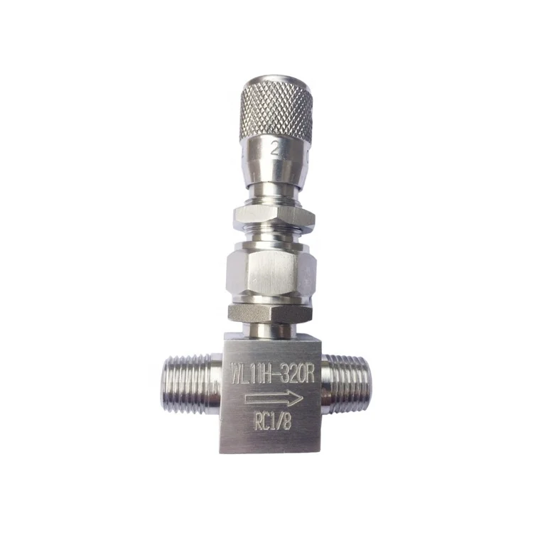 SS 304 Variable Flow Proportional Control Metering Needle Valves