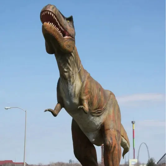 Waterproof Realistic 3D Life-size Simulation Animatronic Dinosaur T-rex Dinosaur Model for Sale