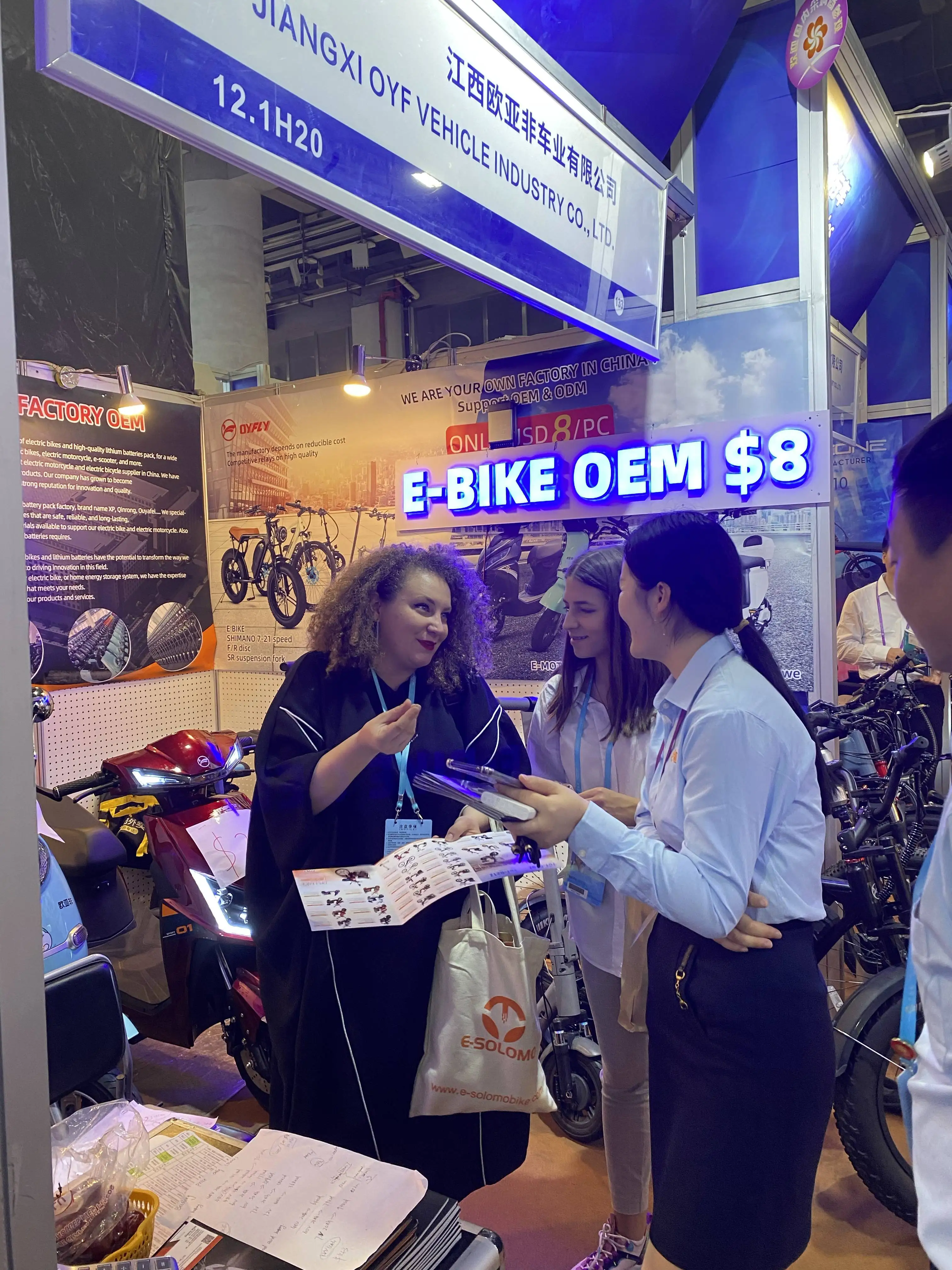 Oyfly Folding Electric Bike Mini Foldable E Bike Fat Tire 350w Adult 48v Electric Bicycle Hot