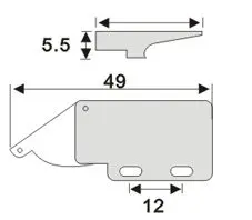 TOPCENT Push to Open Touch Release Lock Spring Loaded Mini Tip Latch Cupboard Door