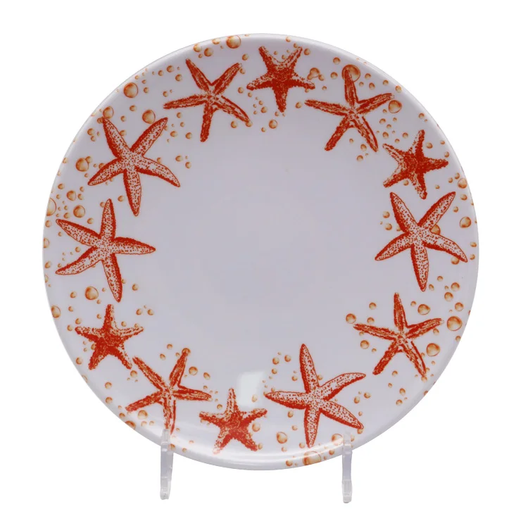 Making Melamine Charger Plates Rectangular Fancy Plastic Decorative Hot Pretty Modern Dish Dinner Plate