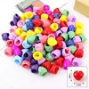 Boucle de haricots d'amour de couleurs mélangées
