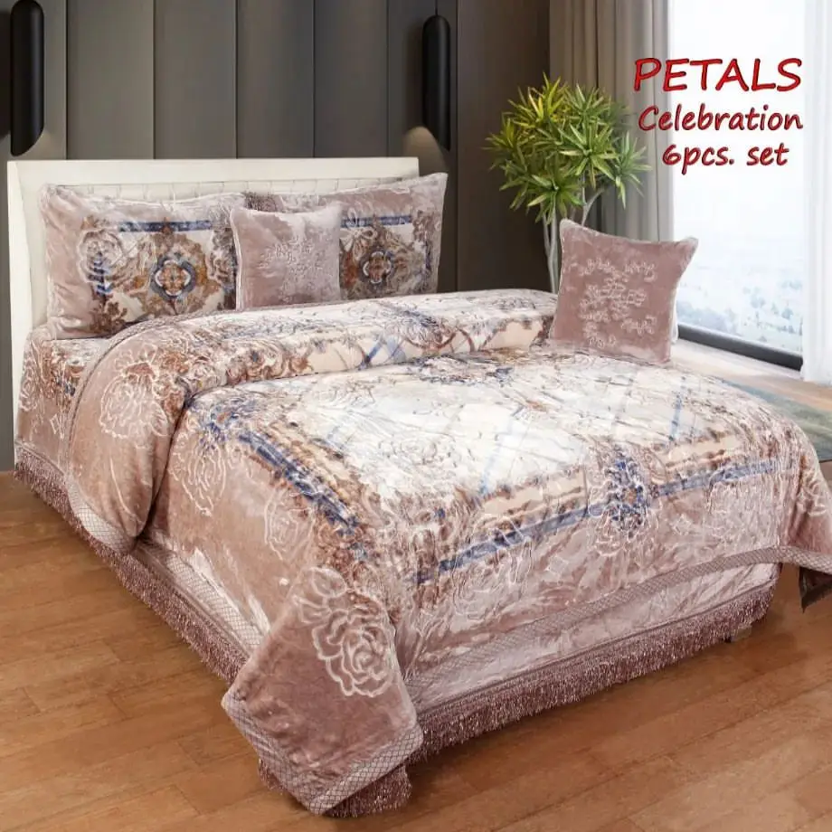 Piece Wedding Set Fluffy Cozy Mink Twin Blanket for Bed Soft Raschel  Piece Wedding Set King Size Bedding Set