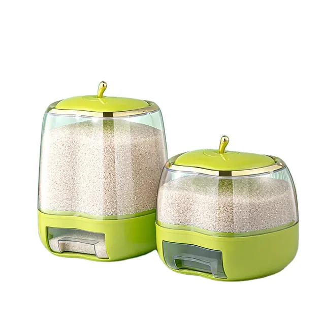 Rice Buckets For Home Kitchen Use Rice Bucket Grain Dispenser Food Storage Box Food Grain Cereal  Container