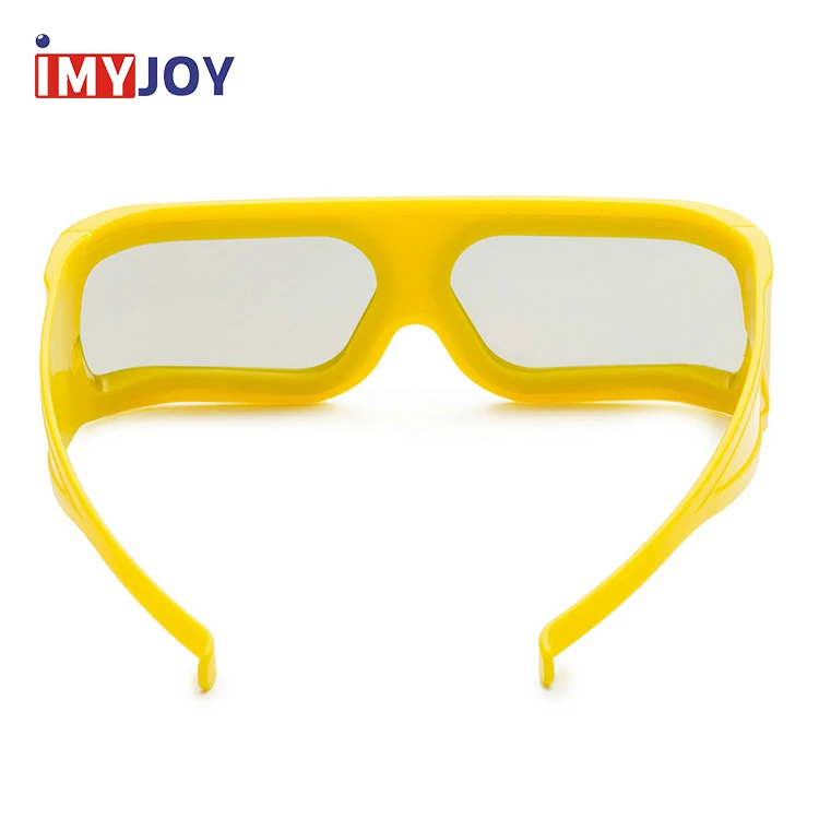 Frame Linear Polarized 3D Glasses Eyes Cinema Glasses for 3D 4D 5D 6D Cinemas