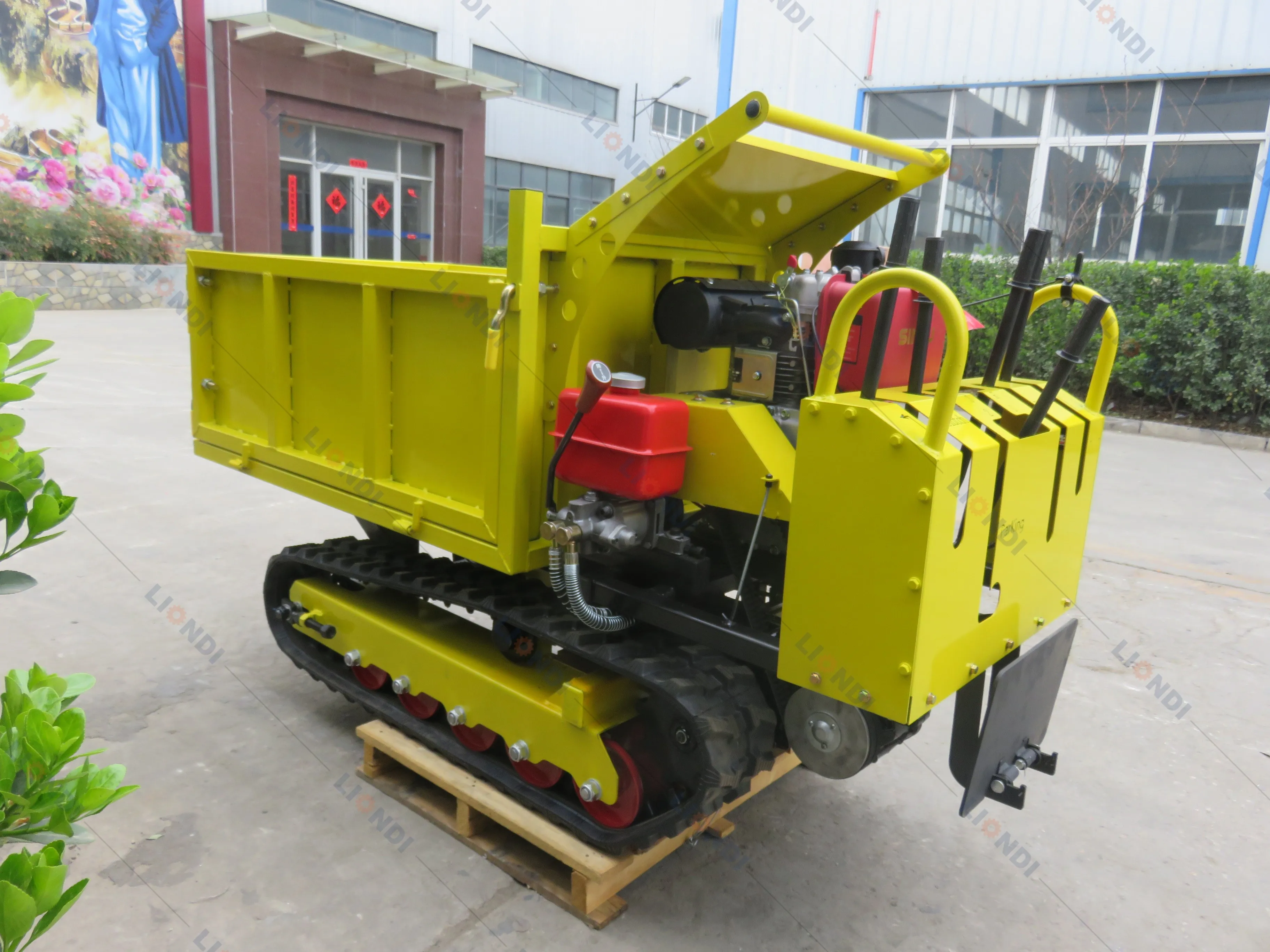 Rubber Tracked Chassis/steel Tracked Chassis Dump Trucks - Buy Standing ...