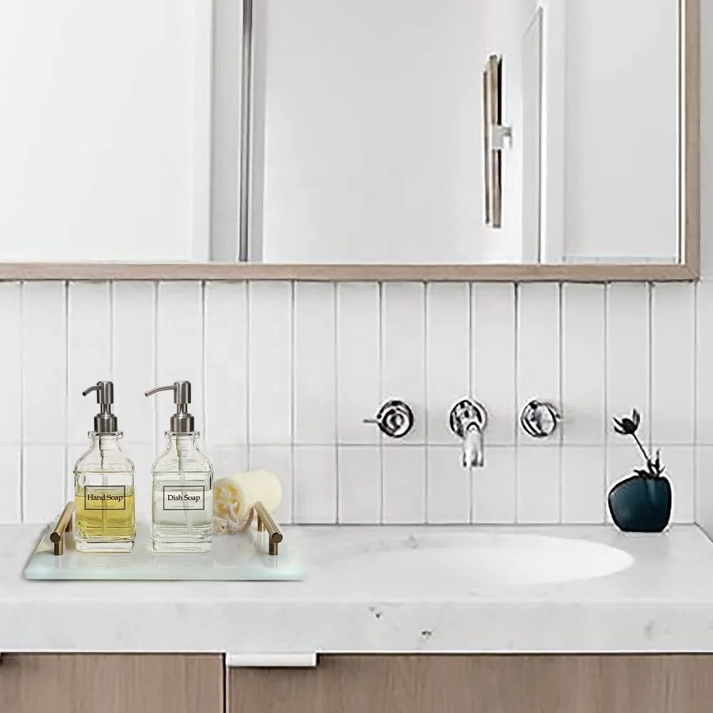 Antique Design Soap Dispenser With Rust Proof 304 Stainless Steel Pump Bathroom Soap Dispenser Bottle