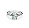 14K White-3CT Oval