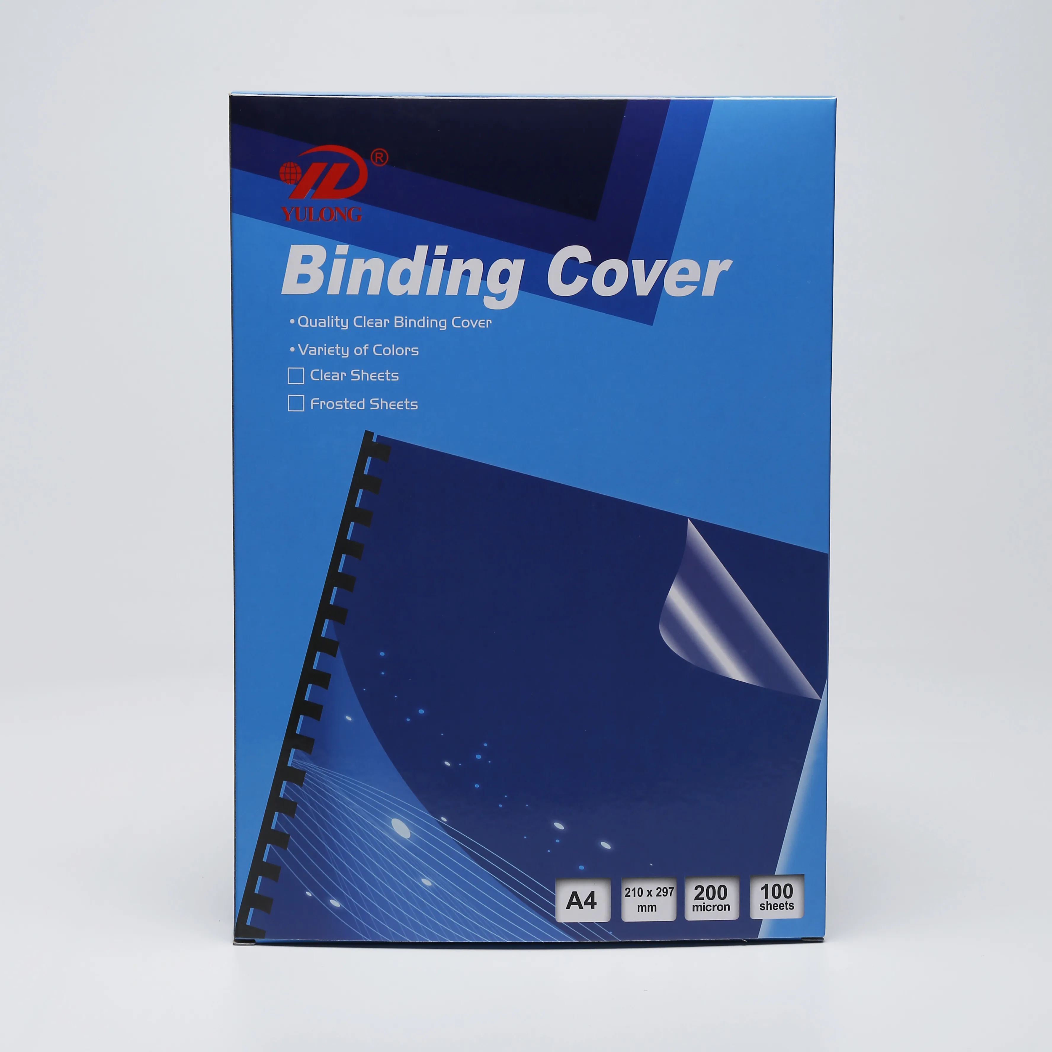 Thickness 200micron A4 Clear Transparent Plastic Binding Cover