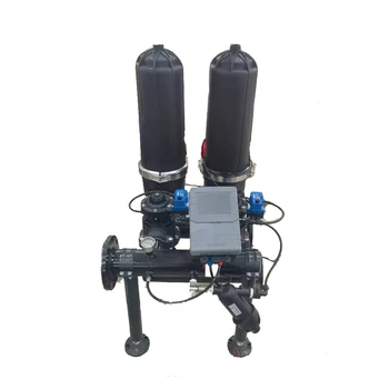 Two 3-Inch Self-Cleaning Backwash Disc Filters for Garden and Farm Drip Irrigation System for Farmland Application