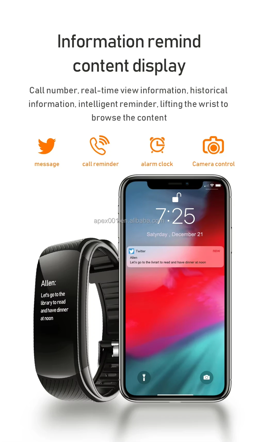Kids Smartwatch Android AMOLED Display Silicone Band Sports Watch Sleep Monitor up to 4 Days Battery Life