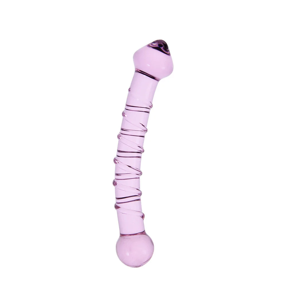 Glas Penis rosa Glas Dildo Anal Plug Masturbation Sex Tools für Männer und  Frauen Homosexuell Spielzeug
